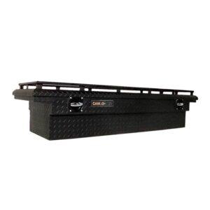 CamLocker 71-Inch Low-Profile Crossover Truck Tool Box with Rail - Matte Black - S71LPRLMB