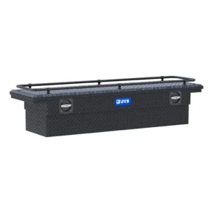 UWS 69-Inch Secure Lock Low-Profile Crossover Tool Box with Rail - Matte Black - SL-69-LP-MB-R
